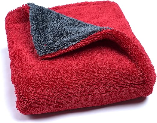 LIVOS 1000GSM Car Drying Towel, 18" x 24" Dual Sided Microfiber Towels for Cars, Ultra Absorbent Lint & Scratch-Free, Ed