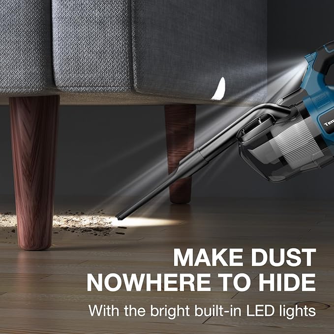 TengXcel Cordless Vacuum Cleaner for Makita 18V LXT Battery, Handheld Vacuum Cleaner for Home Car Hardwood Floor Carpet, Portable Shop Vacuum with Washable HEPA Filter(Tool Only)