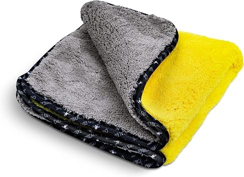 Chemical Guys, Microfiber Max 2-Faced Soft Touch Towel, Plush, 16 x 16 in