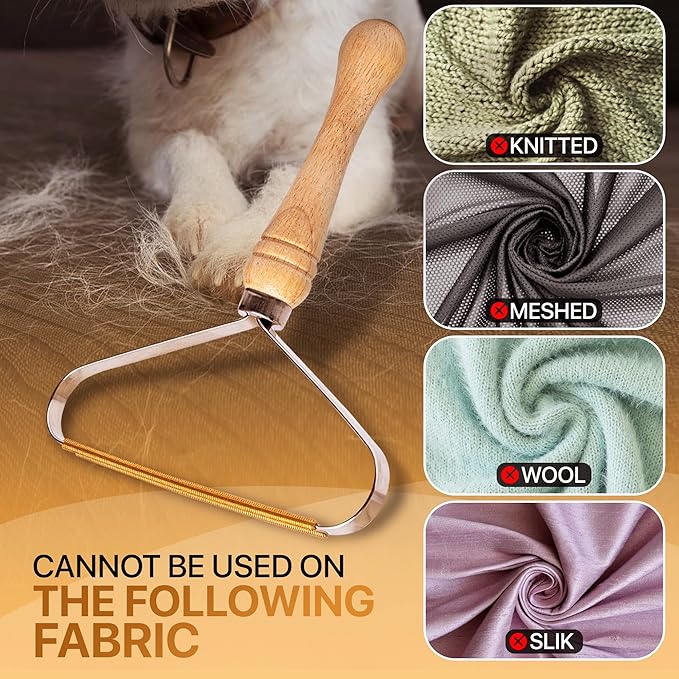 1-Pack Pet Hair Removal Tool - Carpet Rake and Squeegee for Pet Hair Remover Tool - Lint Remover and Hair Scraper for Couch - Easy to Clean Fuzz Fur and Pro Cat Dog Hair Remover for Rugs,Car Floor Mat