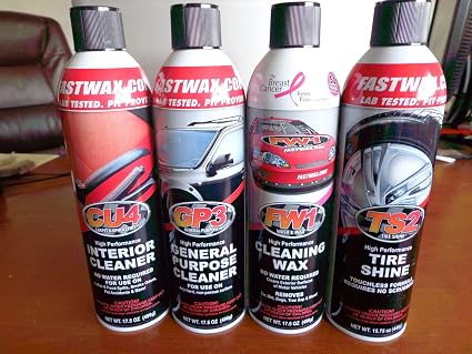 Detail Kit (4 cans) w/Towels FW1 TS2 GP3 CU4
