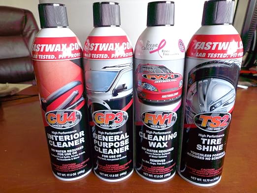 Detail Kit (4 cans) w/Towels FW1 TS2 GP3 CU4