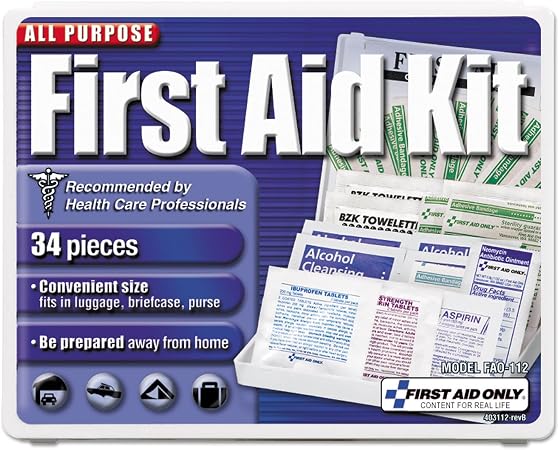 First Aid Only All-Purpose 34 Piece First Aid Kit