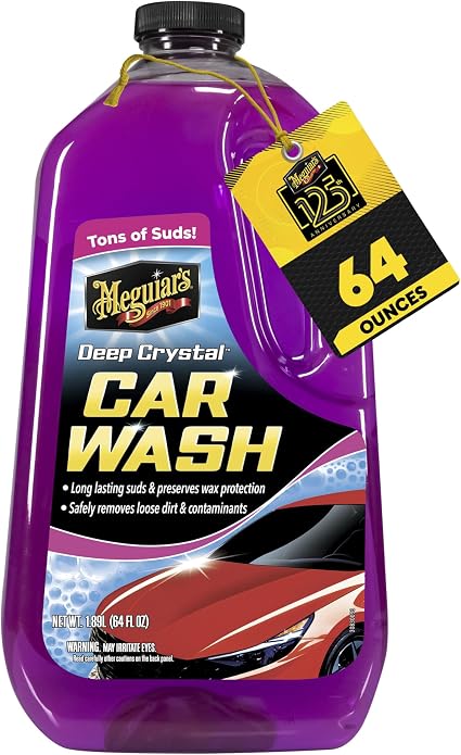 Meguiar's Deep Crystal Car Wash, 64 Oz