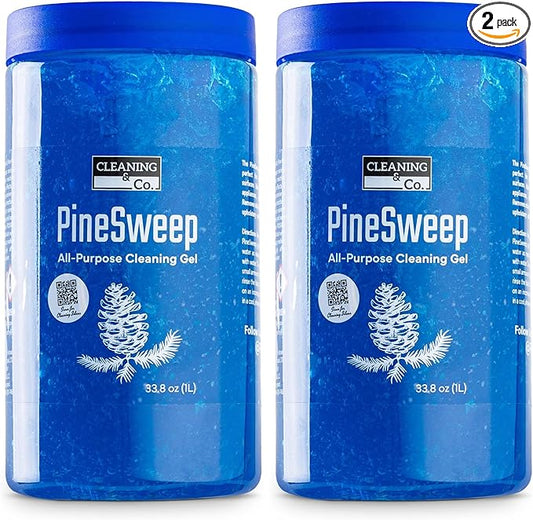 All-Purpose Cleaning Gel with Pine Oil – Multipurpose Household Cleaner for Bathroom, Kitchen, Floors, Laundry & More, 33.8 Fl Oz (Pack of 2)