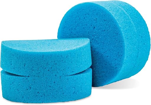 Griot's Garage Blue Detail Sponges for Car Detailing and Polishing, Foam Applicators for Waxes, Tire Dressings, Cleaners