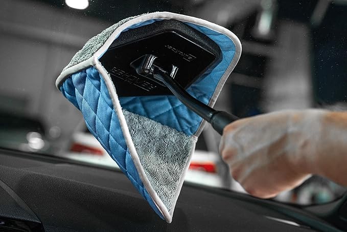 Autofiber The Reacher Glass Cleaning Kit w/Glass Flip Towels (Waffle/Twist)