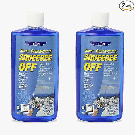 Ettore 30116 Squeegee-Off Window Cleaning Soap, 16 Fl Oz (Pack of 2)