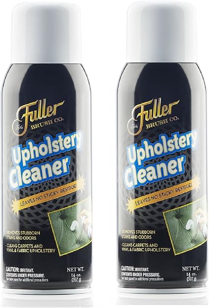 Fuller Brush Upholstery Cleaner – Foaming Multi-Surface Spray for Fabric, Carpet, Vinyl & Car Seats – Removes Stains & O