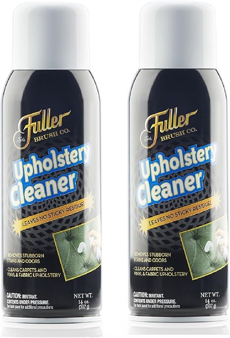 Fuller Brush Upholstery Cleaner – Foaming Multi-Surface Spray for Fabric, Carpet, Vinyl & Car Seats – Removes Stains & O