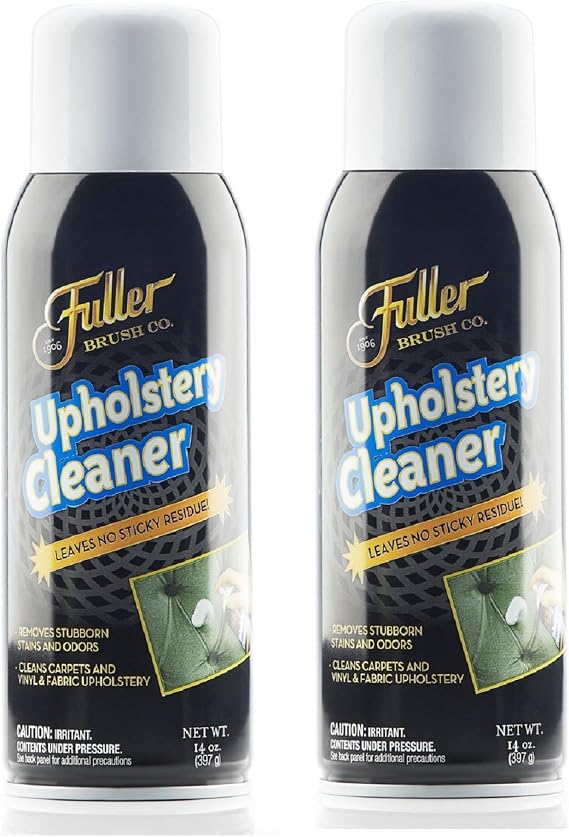 Fuller Brush Upholstery Cleaner – Foaming Multi-Surface Spray for Fabric, Carpet, Vinyl & Car Seats – Removes Stains & O