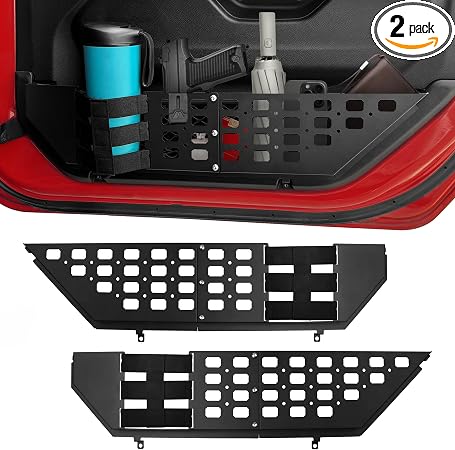 sukemichi Door Cup Holders for 2018-2026 Jeep Wrangler JL 4XE Gladiator JT