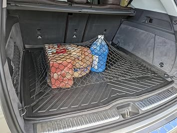 Trunk Organizer Cargo Net for Mercedes-Benz GLE-Class 2020-2026 – Floor Style Cargo Net for SUV – Premium Mesh Car Trunk