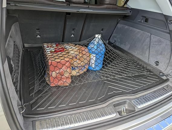 Trunk Organizer Cargo Net for Mercedes-Benz GLE-Class 2020-2026 – Floor Style Cargo Net for SUV – Premium Mesh Car Trunk
