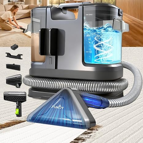 Portable Carpet Cleaner Machine, Carpet & Upholstery Cleaner Machine 15KPA - Cleanova
