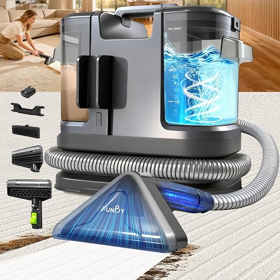 Portable Carpet Cleaner Machine, Carpet & Upholstery Cleaner Machine 15KPA - Cleanova