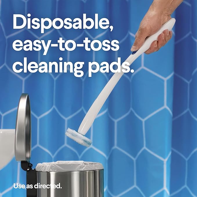 CLOROX ToiletWand Toilet Cleaner Refills,Toilet brush,Original,10 Count (Pack of 6)