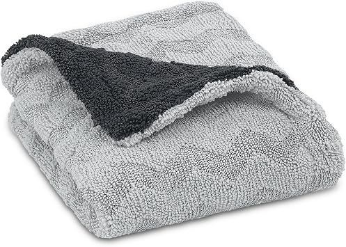 LIVOS 1000GSM Car Drying Towel, 18" x 24" Dual Sided Microfiber Towels for Cars, Ultra Absorbent Lint & Scratch-Free, Ed