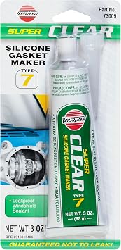 Versachem 73009-12PK Clear Super Silicone - 3 oz., (Pack of 12)