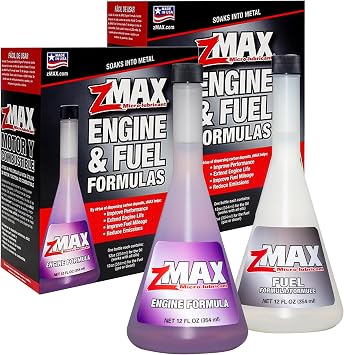 zMAX 58-011 - Engine & Fuel Formula Kit - Easy to Use - Reduces Carbon Build-Up & Lubricates Metal Extending Life of Car