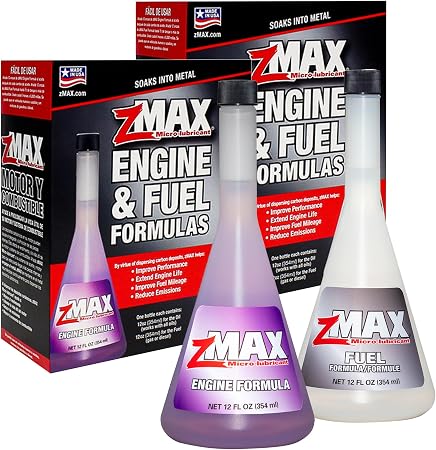 zMAX 58-011 - Engine & Fuel Formula Kit - Easy to Use - Reduces Carbon Build-Up & Lubricates Metal Extending Life of Car
