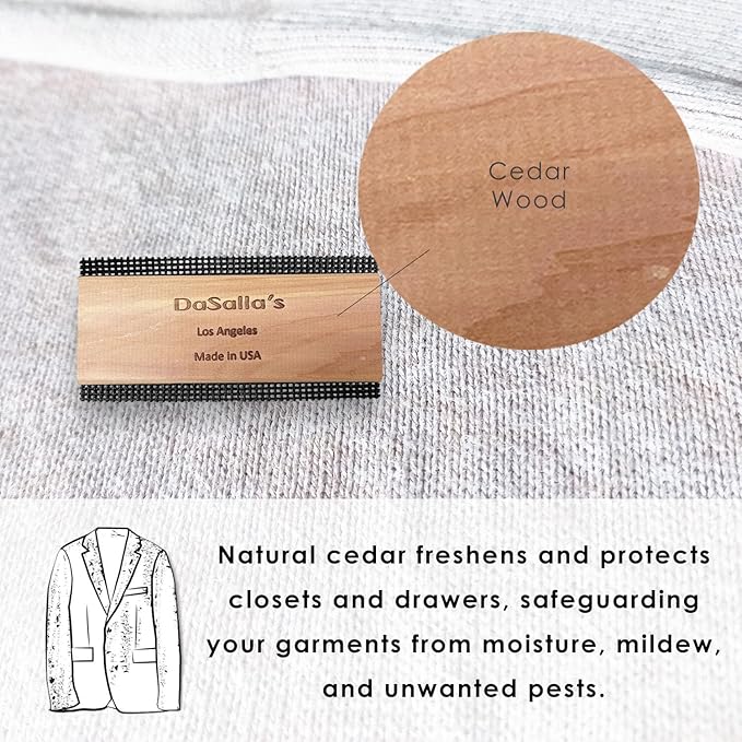 DaSalla's - Sweater Comb, Portable Lint Remover, Cashmere Comb, Fuzz Remover, Sweater Comb Pill Remover, Lint Cleaner for Clothes