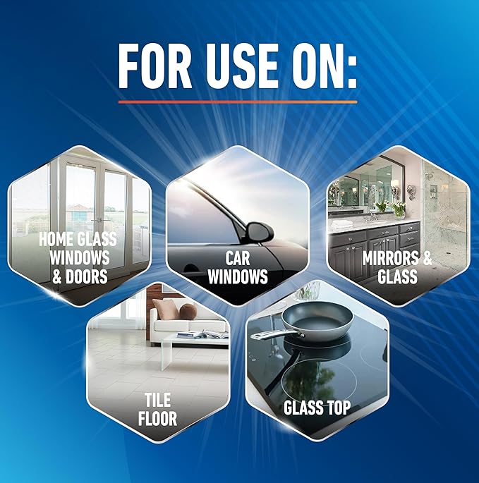 Unger Professional Compact 4” Window and Glass Scraper, Reversible Razor Blade Tool with Retractable Safety Guard, Use for Residue, Stickers, Glue, and Paint on Smooth Surfaces