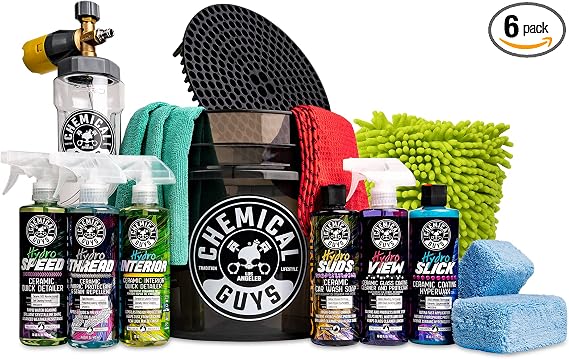 Chemical Guys, 16-Piece Arsenal Builder Ceramic Kit, Big Mouth Foam Cannon