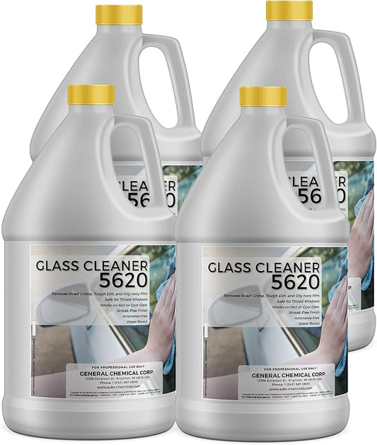 AutoGeneral Car Glass Cleaner 5620 -Streak-Free Window Windshield Power Cleaning Ammonia Free Automobile Glass Cleaner Car Windows & Mirror Cleaner