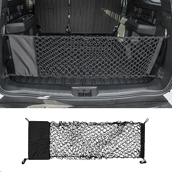 Cargo Net Compatible with 2021-2025 2026 Toyota 4Runner Envelope Style Trunk Storage and Organizer Dense Mesh with Stora