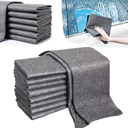 Thickened Magic Cleaning Cloth, 2025 Upgrade Lint Free Magic Fiber Microfiber Cleaning Cloth Reuseable Streak Free Micro
