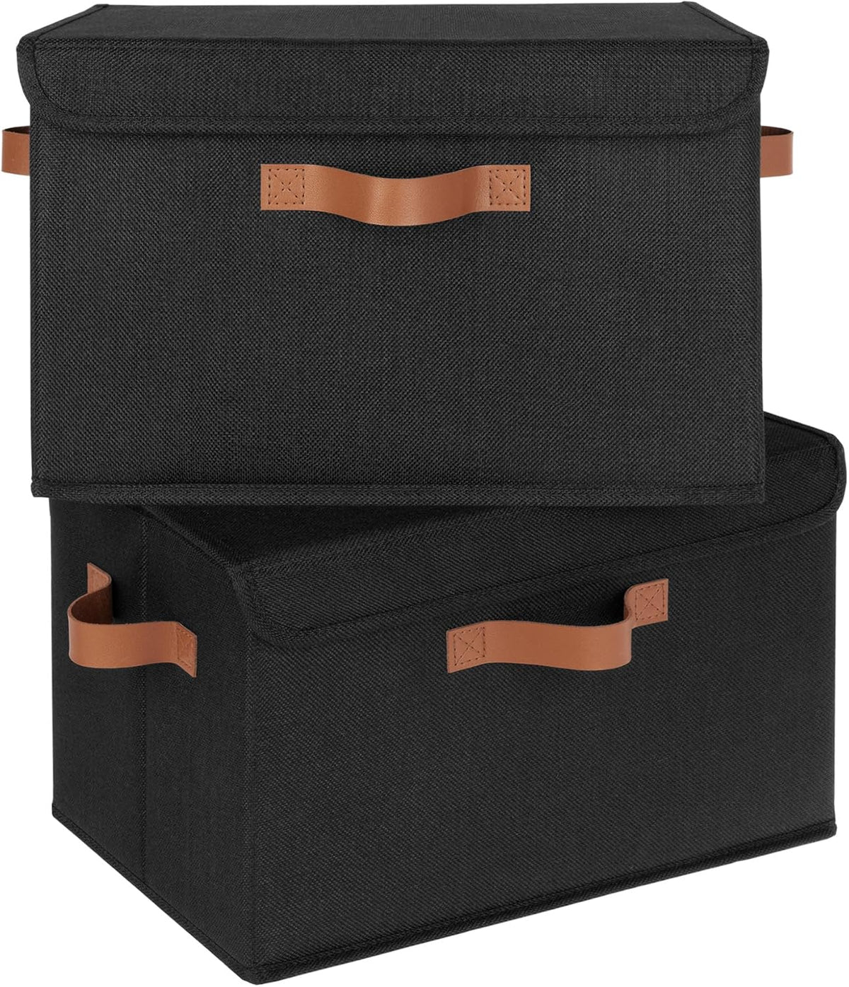 Memory Keepsake Storage Box, Fabric Storage Bins with Lids