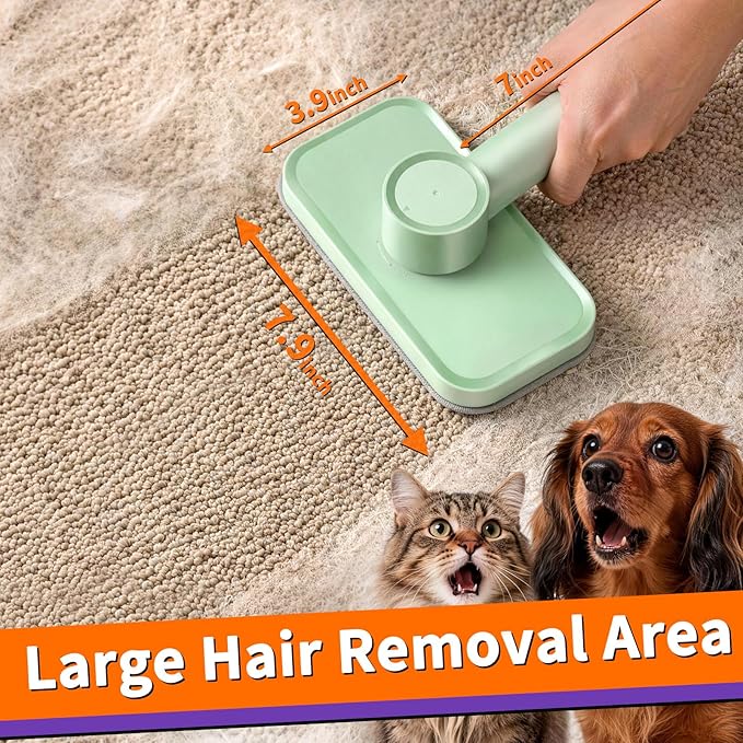 Pet Hair Remover – Reusable Lint Remover for Dog and Cat Hair Electrostatic Lint Brush Magic Pet Hair Removal Tool for Clothes, Couch, Carpet, Car, Rugs, Bedding, Fabric Furniture