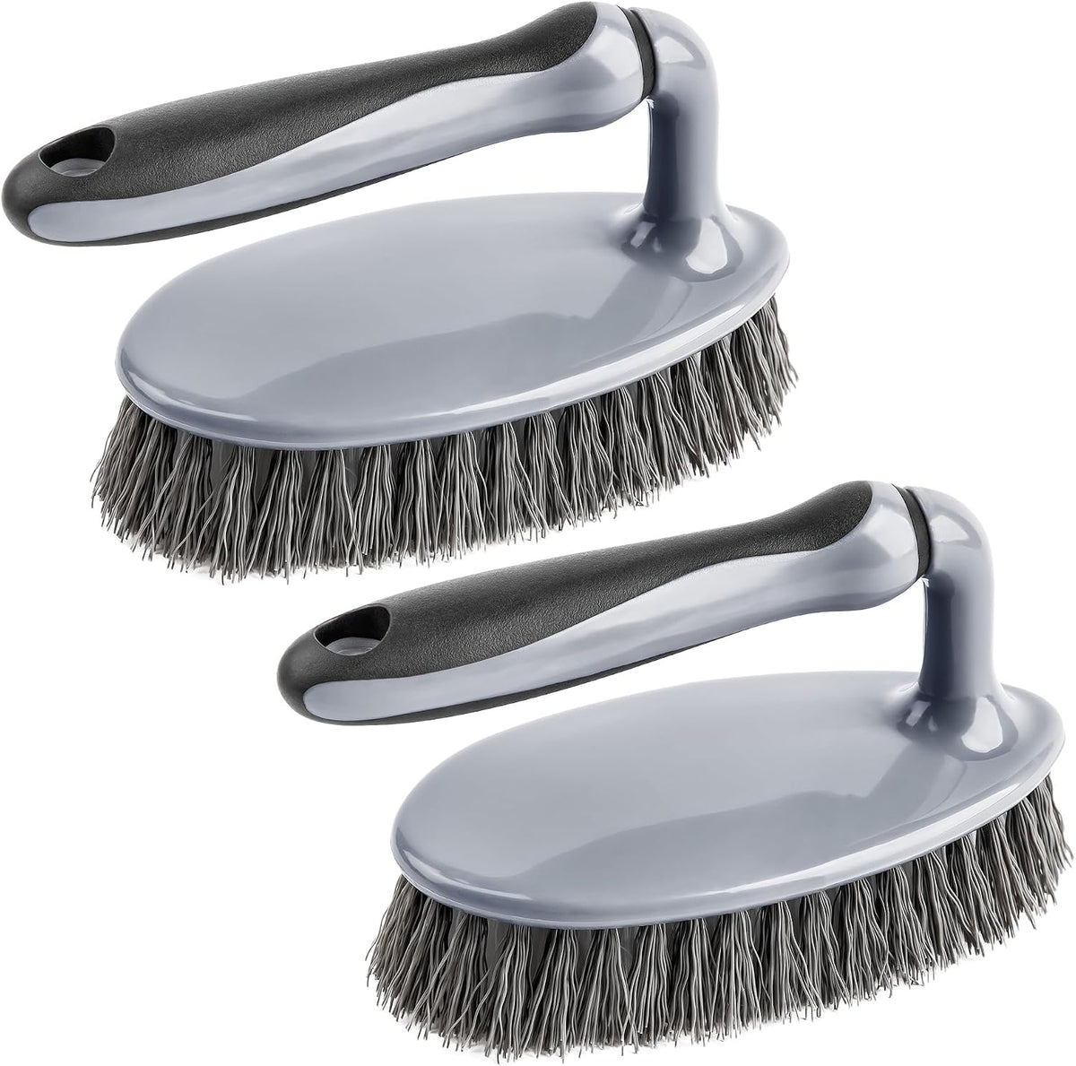 Heavy Duty Scrub Brush with Comfortable Grip for Bathroom Shower