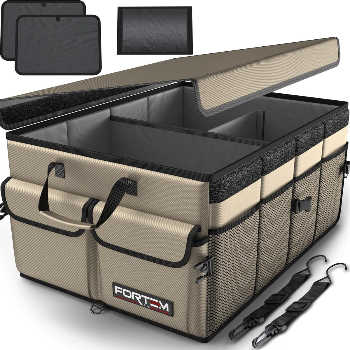 Trunk Organizer - Foldable Car Organizer & Storage for SUVs & Trucks