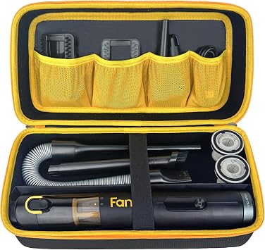 Case for Fanttik Slim V8 Apex/ V8 Mate/for Fanttik Slim V10 Apex/ V10 Mate Car Vacuum Portable Cordless. Portable Hard S