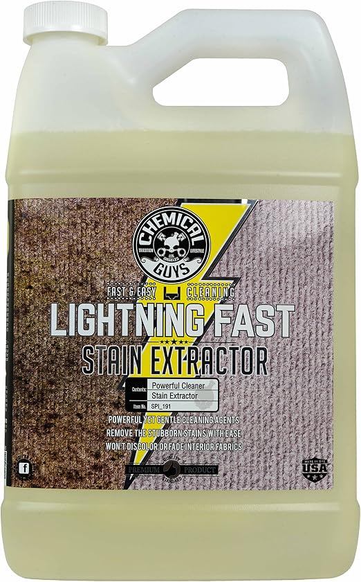 Chemical Guys, Lightning Fast Carpet & Upholstery Stain Extractor, 1 Gallon