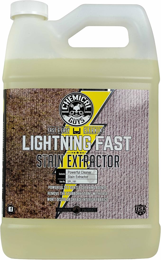 Chemical Guys, Lightning Fast Carpet & Upholstery Stain Extractor, 1 Gallon