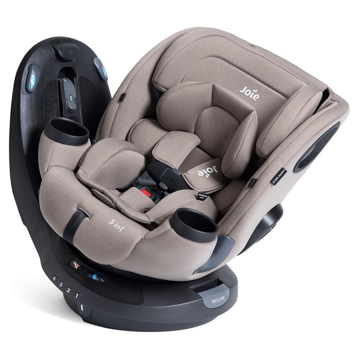 Matcha Spin SI, 360⁰ Rotating 3-in-1 Car Seat, Side Impact Protection, Easy Install