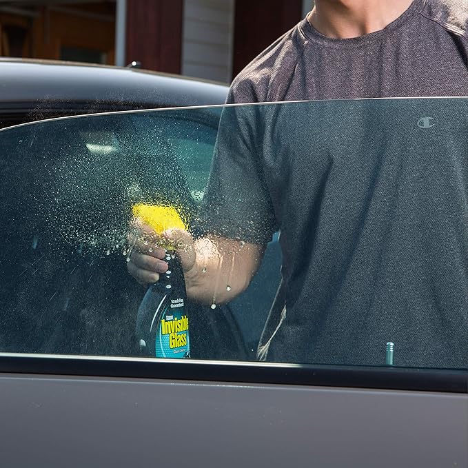 Invisible Glass 92164-6PK Premium Glass Cleaner Spray for Car Windshields and Windows, Automotive and Home Window Cleaner, Streak-Free, Ammonia-Free, Tint-Safe – 22 fl oz (Pack of 6)