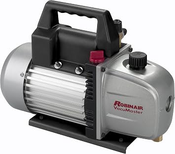 Robinair 15310 VacuMaster Vacuum Pump, 1-Stage, 3 CFM, 1/3 HP, 75 Micron