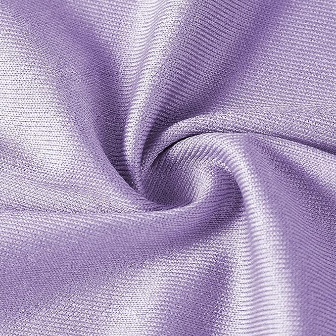 Puomue 6 Pack Microfiber Glass Cleaning Cloth, 16 Inch X 16 Inch, Lint Free Quickly Clean Window, Glasses, Windshields, Mirrors, and Stainless Steel, Purple