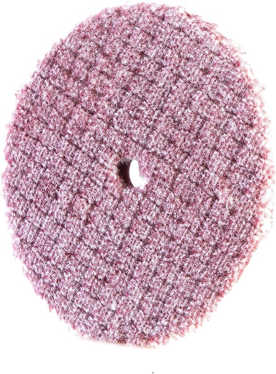 Adam's Premium Polisher Pad (5.5", One Step Polishing Pad) - Blended Wool & Microfiber Cuts & Finishes in One Step - Col