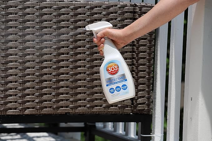 303 Products Aerospace Protectant Spray, UV Protection for Outdoor Surfaces – Protects Vinyl, Plastic & Rubber, Repels Dust & Dirt, Matte Finish, 32 oz (6-Pack)