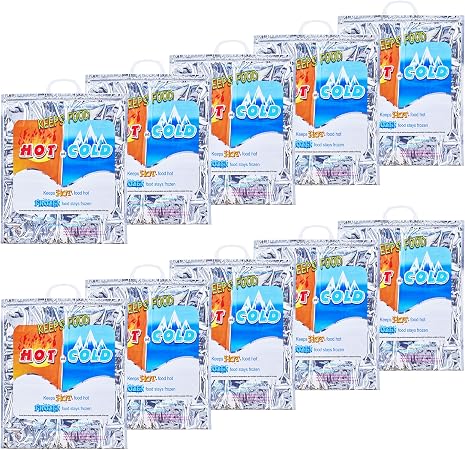 Superio Hot and Cold Insulated Bags for Food Delivery, Grocery Shopping Bags, Food Storage for Hot and Frozen Food for T