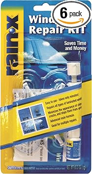 Rain-X 600001-6PK Windshield Repair Kit (Pack of 6)