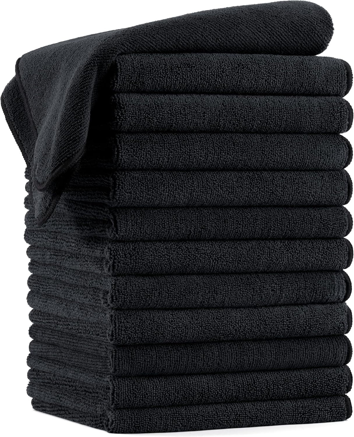 340 GSM Quick Dry Microfiber Hair Salon Towel, 16x29 in, 12 Pack