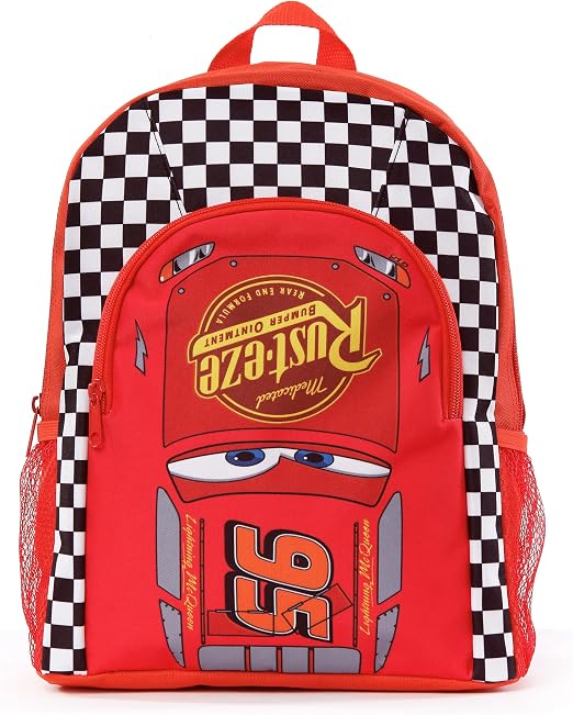 Disney Cars Boys Cars Lightning McQueen Backpack, One Size, Multicoloured