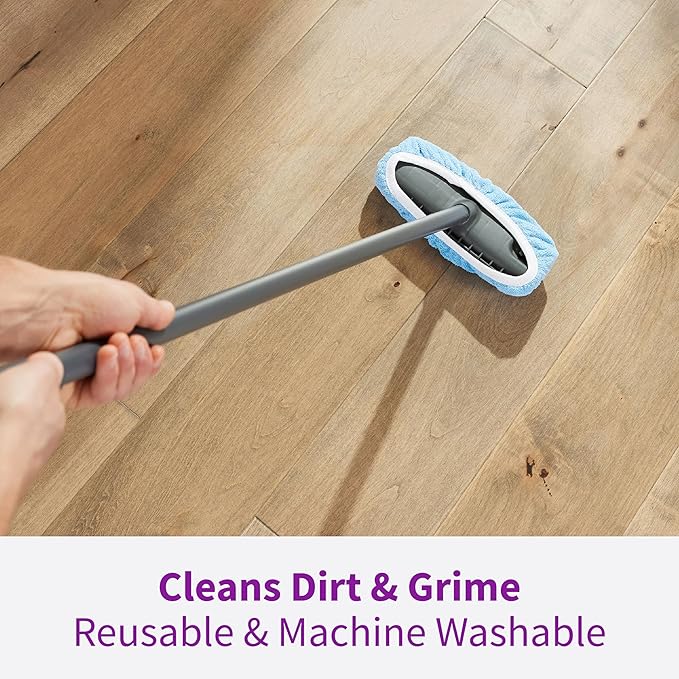 Rejuvenate Microfiber Bonnet Applicator, 1 Count, Converts Any Sponge Mop To A Reusable Microfiber Mop
