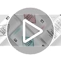 Microfiber Cleaning Cloth Roll- 75 Sheets, 12"x12" (CoolGrey)